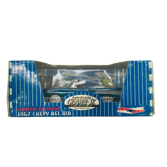 Gearbox 1997 Vintage 1957 Chevy Bel Air Convertible Serial #05361 Pedal Car New - Picture 2 of 10